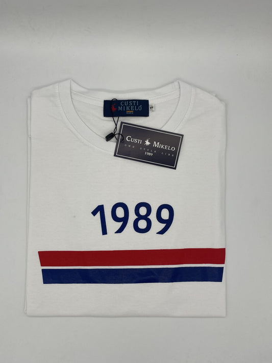 Camiseta 1989 Blanco