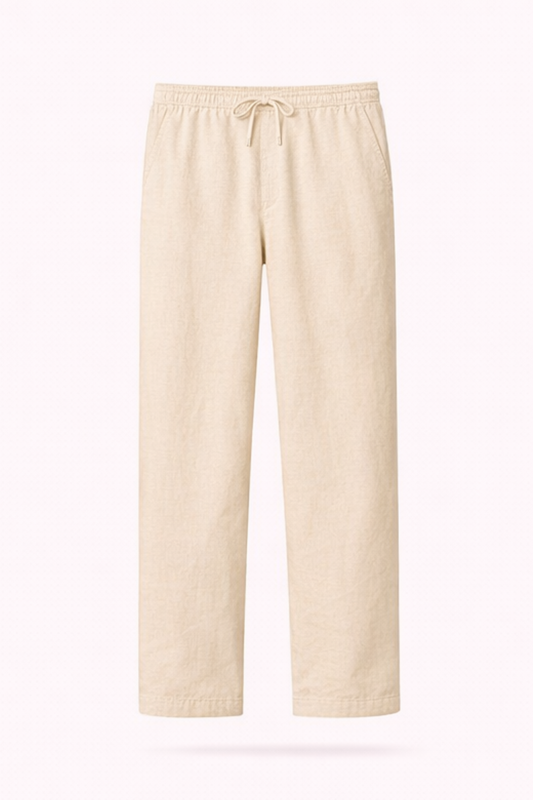 Pantalón Dobby Beige