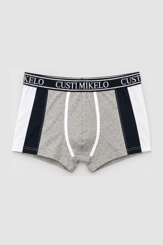 Boxer Tricolor Gris