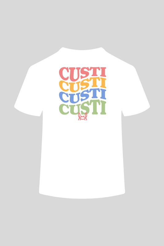 Camiseta Puff Custi Blanca | Barbados