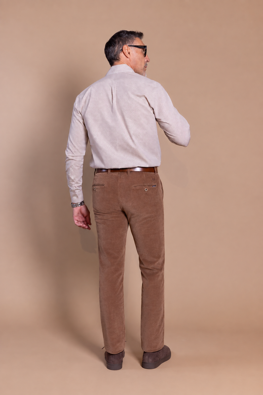 Pantalón Pana Marrón Avellana