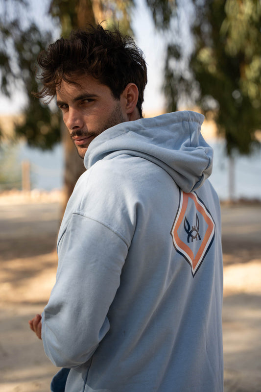 Sudadera Rombo Celeste | Tailandia