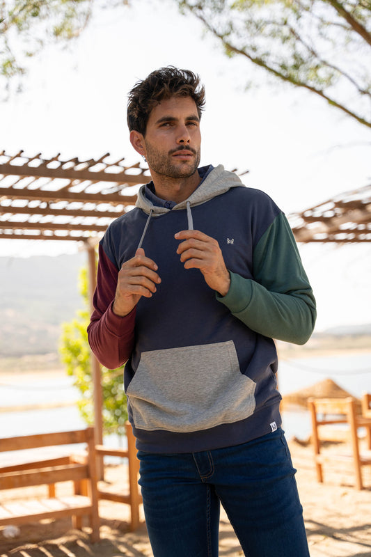 Sudadera Multicolor Marino | Bali