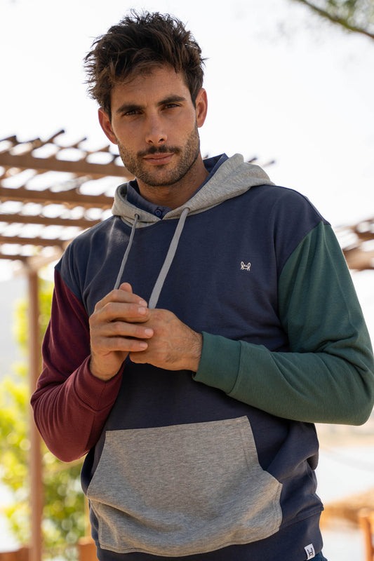 Sudadera Multicolor Marino | Bali