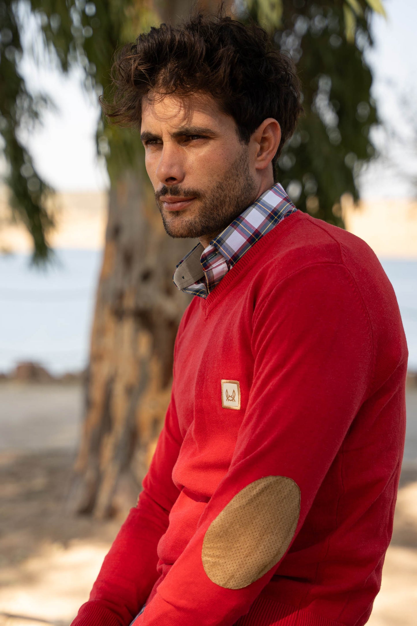 Jersey Algodón Codera Rojo