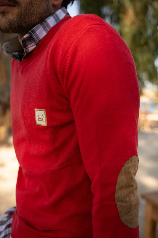 Jersey Algodón Codera Rojo