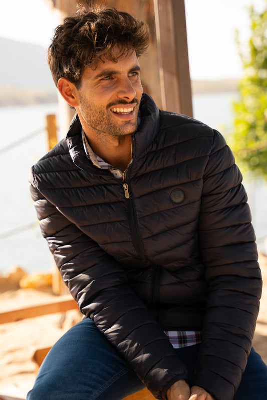 Chaqueta Acolchada Verde Caza