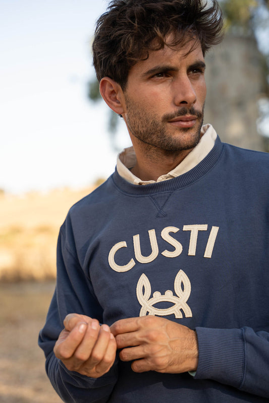 Sudadera Custi Cangrejito Marino