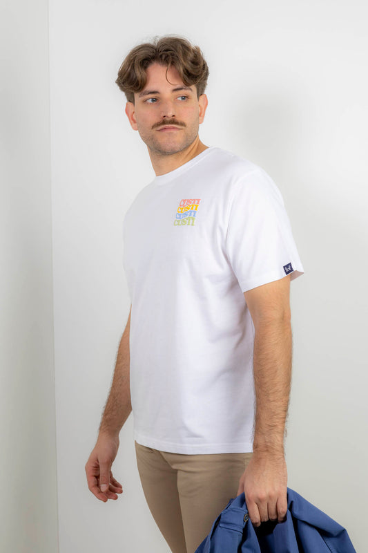 Camiseta Puff Custi Blanca | Barbados