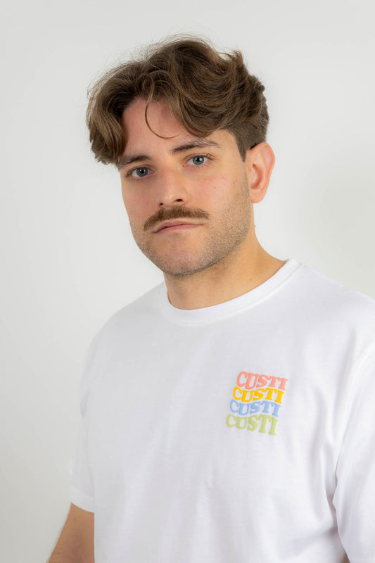 Camiseta Puff Custi Blanca | Barbados