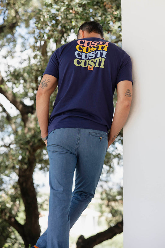 Camiseta Puff Custi Marino | Tobago