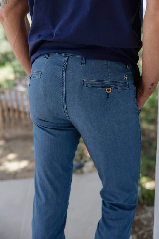 Pantalón Chino Elástico Denim Break | Joselito