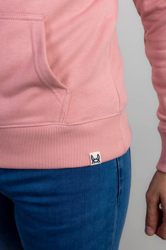 Sudadera Capucha Rosa | Lyon