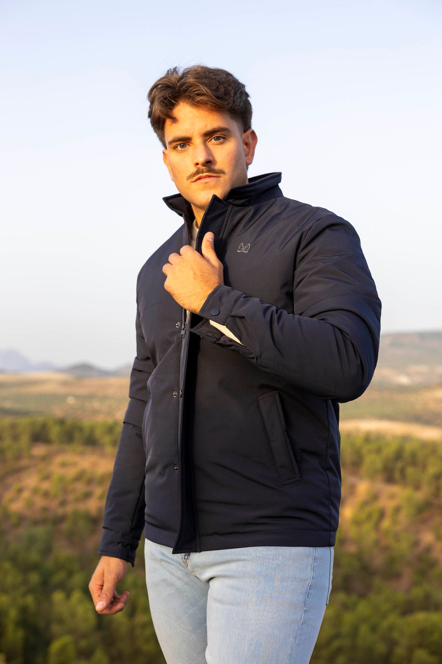 Chaqueta Bomber Marino | Fuji
