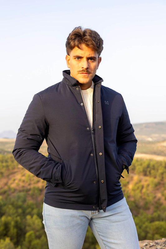 Chaqueta Bomber Marino | Fuji