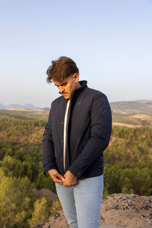 Chaqueta Bomber Marino | Fuji