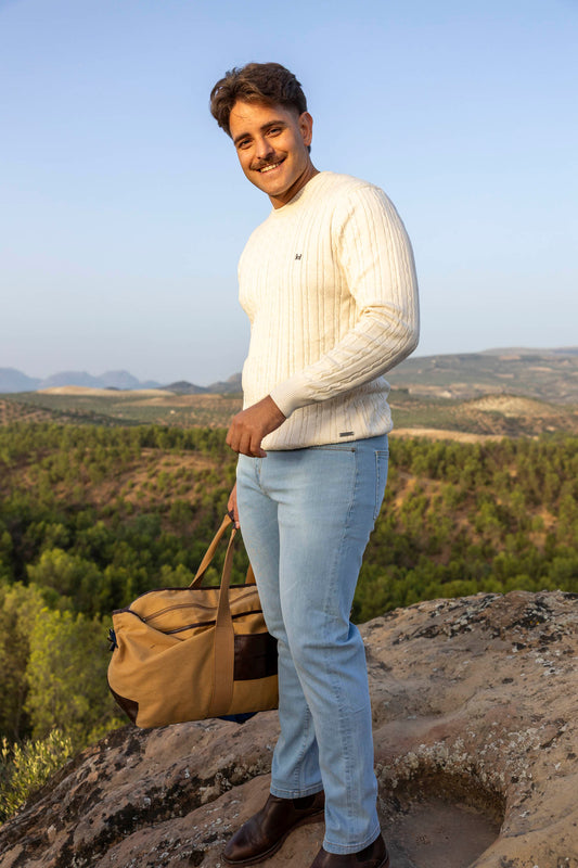 Vaquero Elástico Regular Fit Azul Claro | Cody