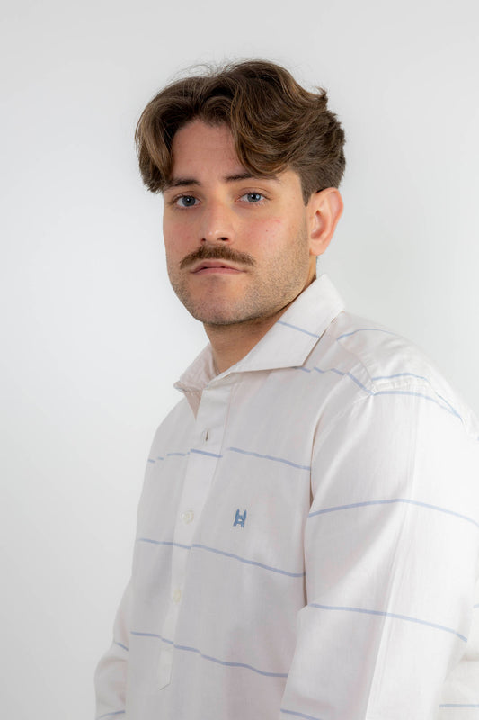 Polera Rayas Azul | Palermo