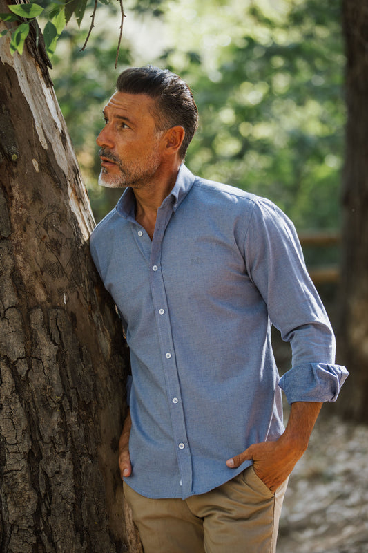 Camisa Estructura Azul | Pinto