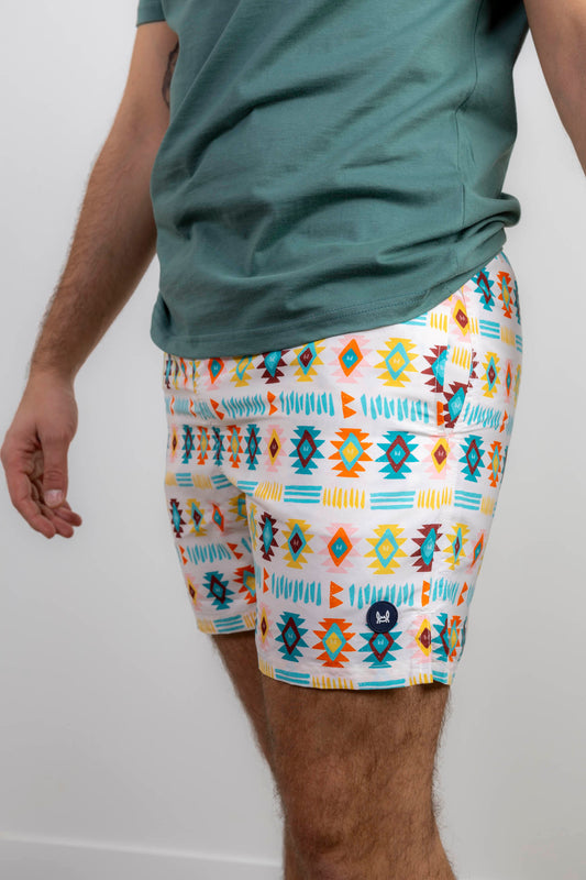 Bañador Étnico Beige