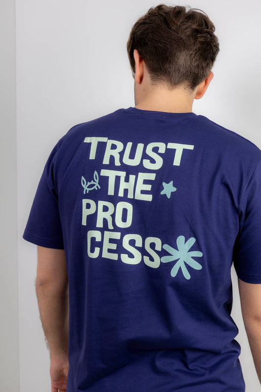 Camiseta Trust the process Marino | Auckland
