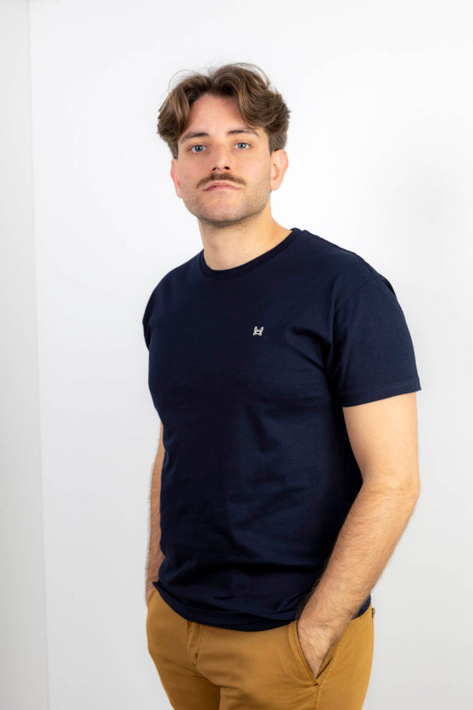 Camiseta Básica Azul Marino