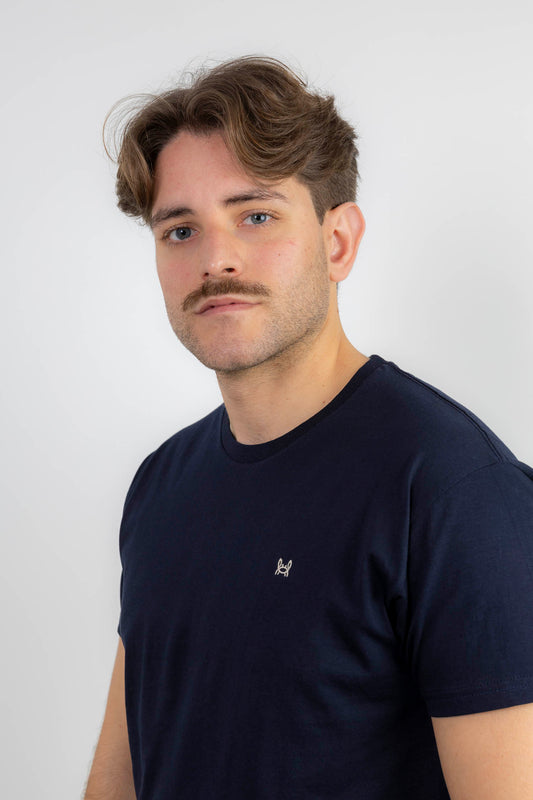 Camiseta Básica Azul Marino