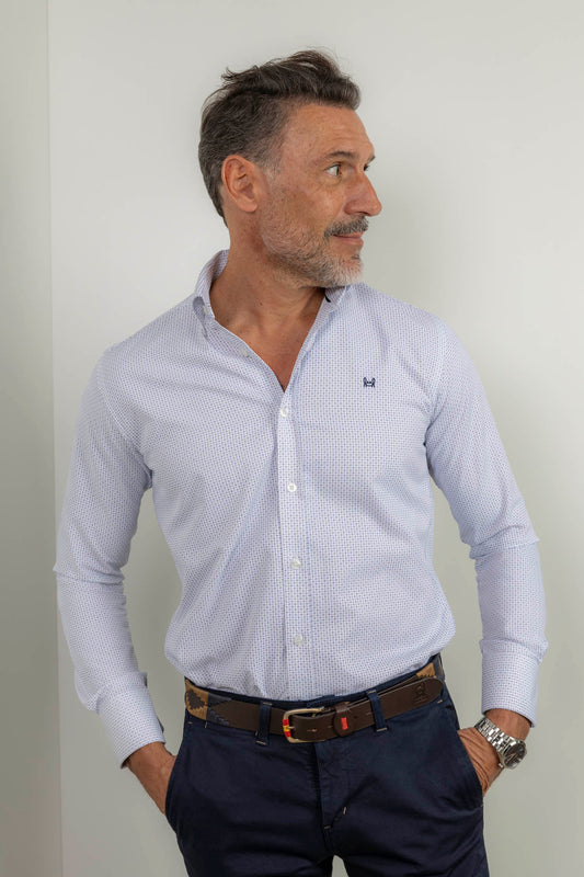 Camisa Fantasía Marino | Siles