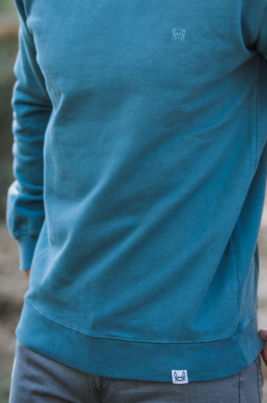 Sudadera Tacto Melocotón | Acero