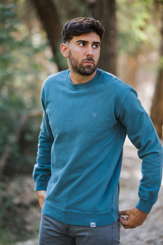 Sudadera Tacto Melocotón | Acero