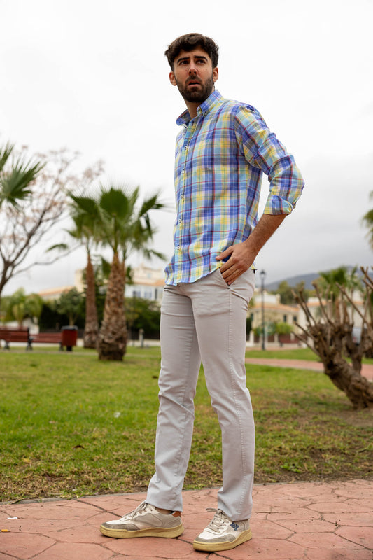 Pantalón Chino Elástico Piedra | Jesulín