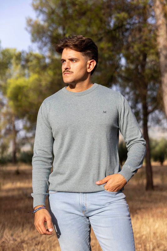 Jersey Básico Cuello Redondo Ácido