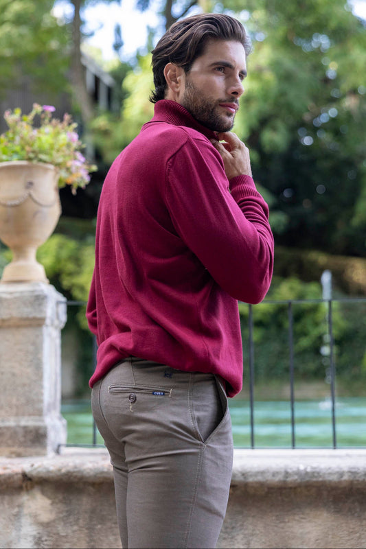 Pantalón Chino Fantasía Camel | Conde