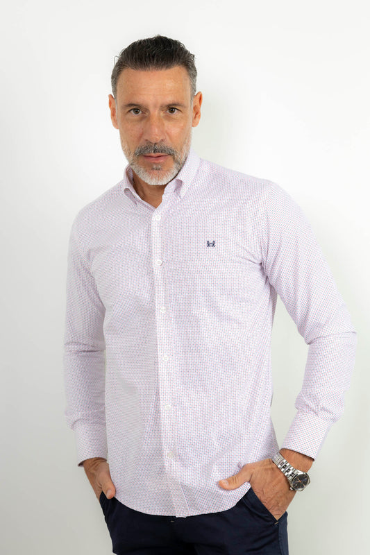 Camisa Fantasía Granate | Siles