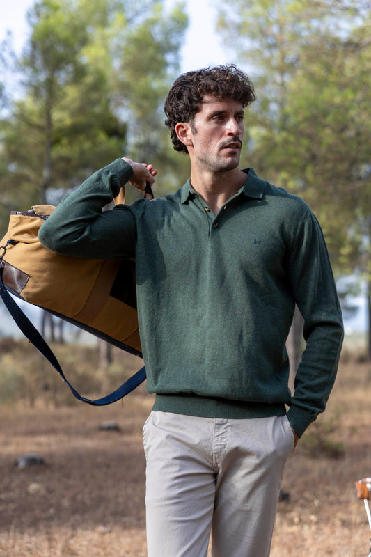 Jersey Polo Verde Césped