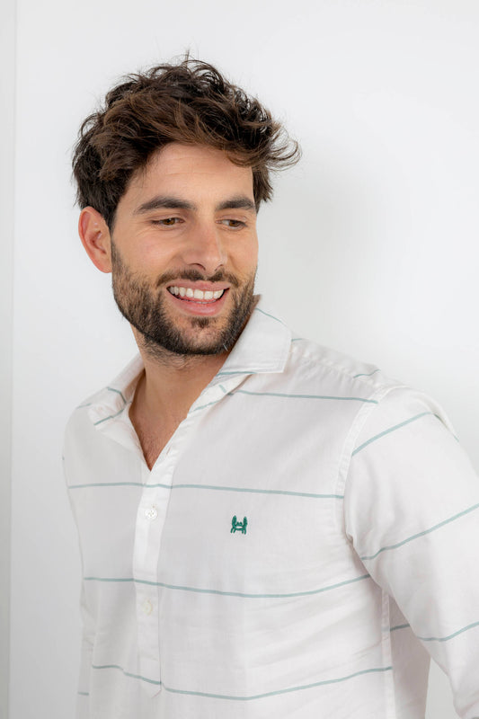 Polera Rayas Verde | Palermo