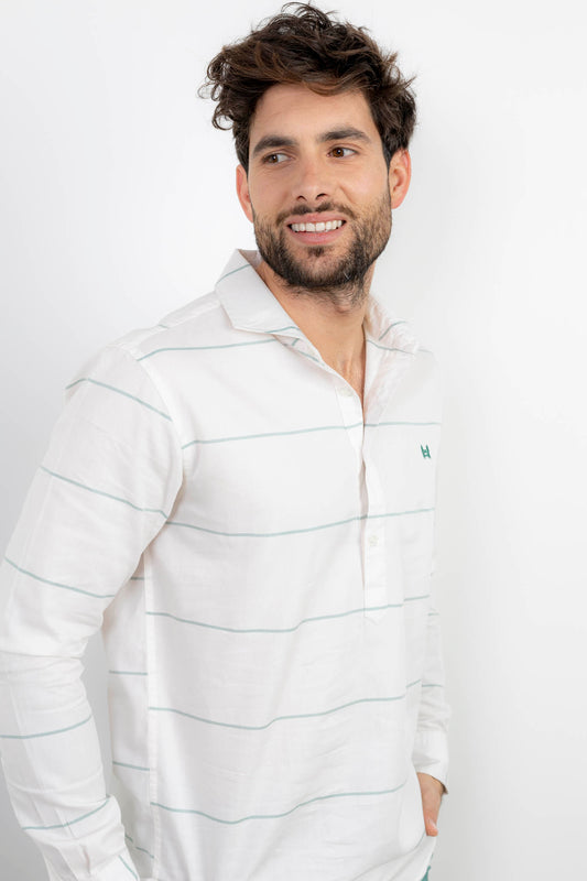 Polera Rayas Verde | Palermo