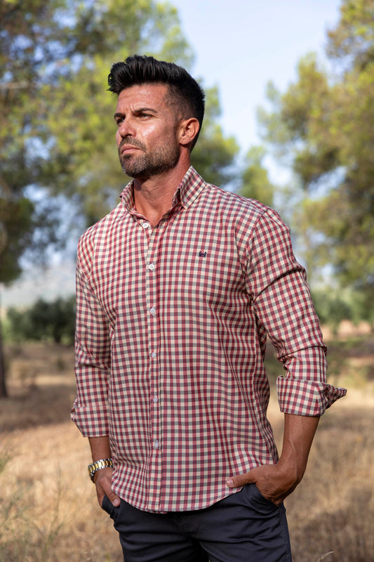 Camisa Cuadro Rojo | Vitoria