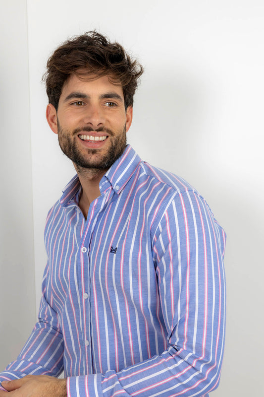 Camisa Oxford Rayas | Mijas