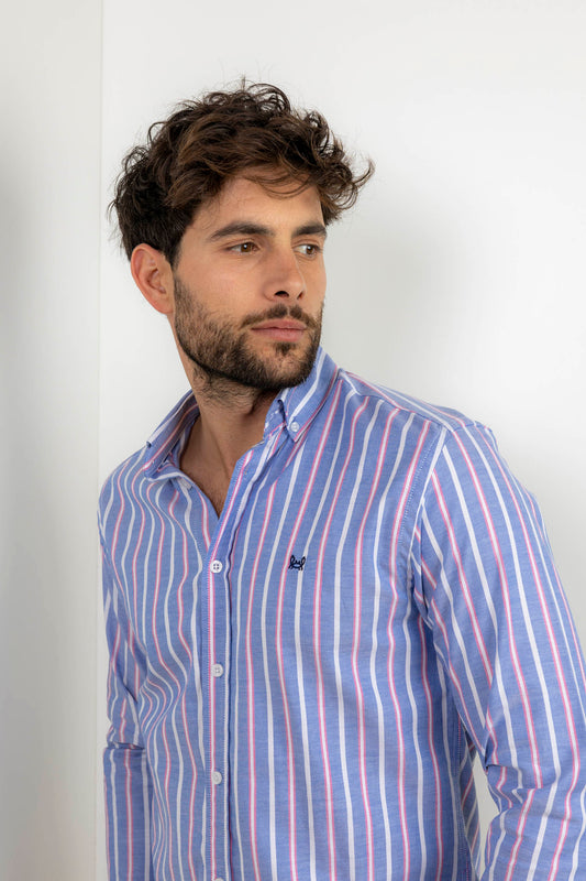 Camisa Oxford Rayas | Mijas