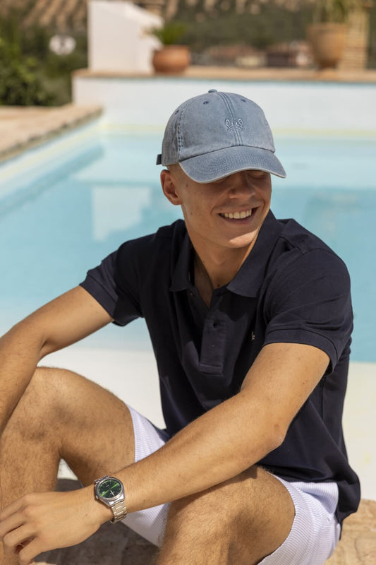 Gorra Lavada Cangrejito Petróleo | Custi Mikelo