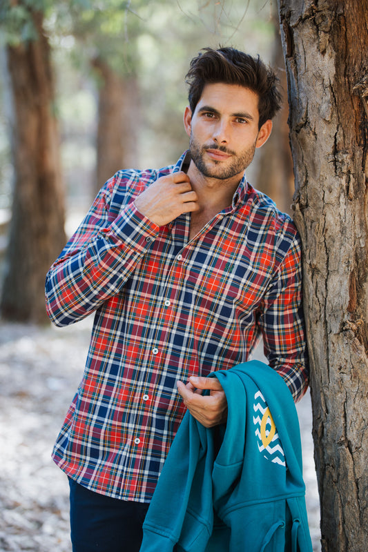 Camisa Cuadro Rojo | Aracena