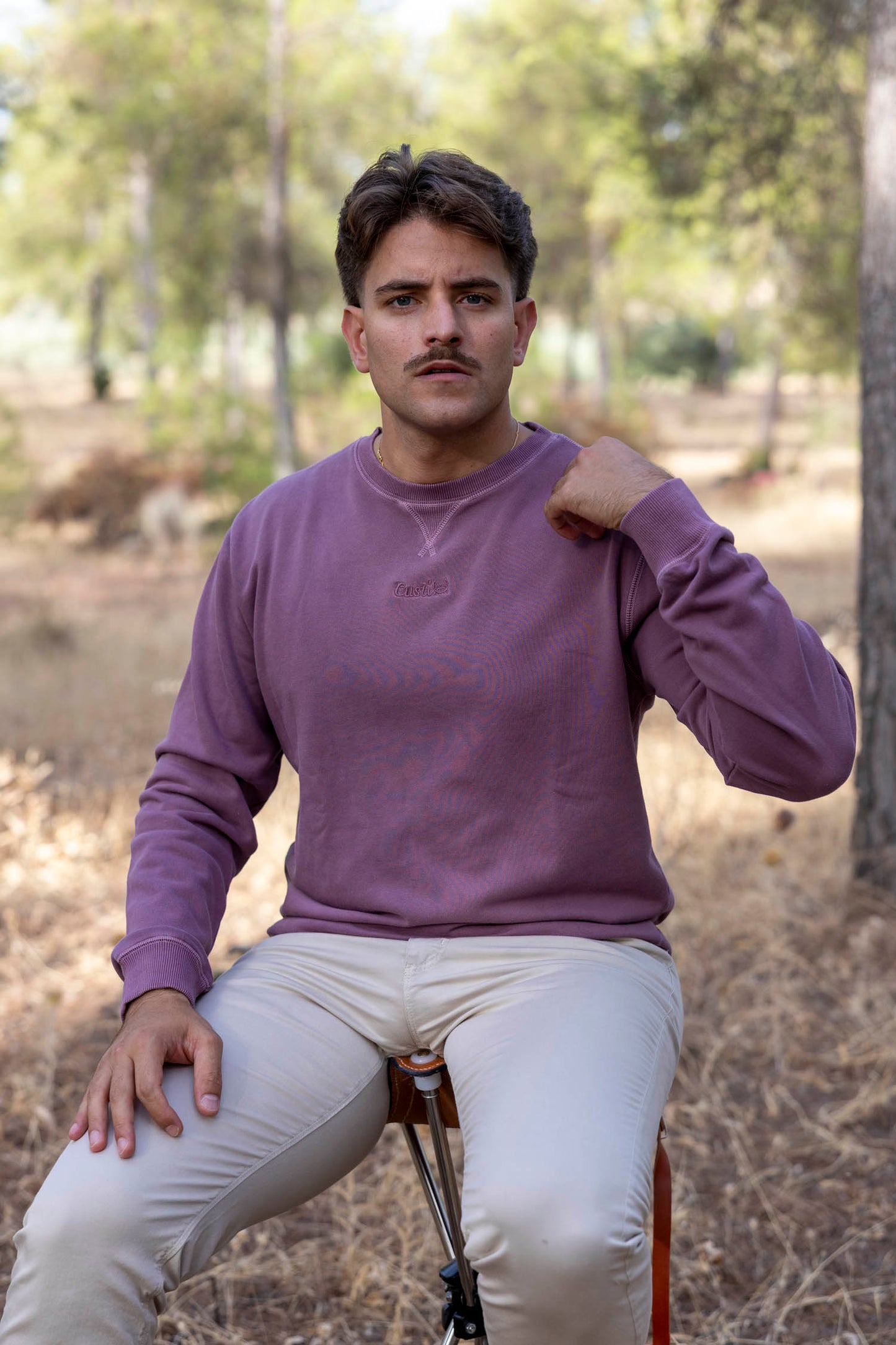 Sudadera Lavada Burdeos | Palermo