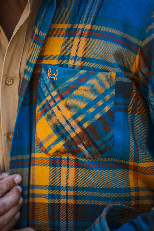 Sobrecamisa Franela Tinta Albero