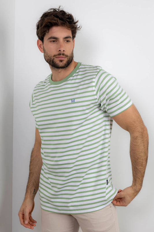 Camiseta Rayas Verde | Marsella
