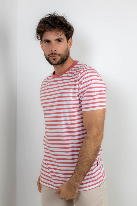Camiseta Rayas Rojo | Marsella