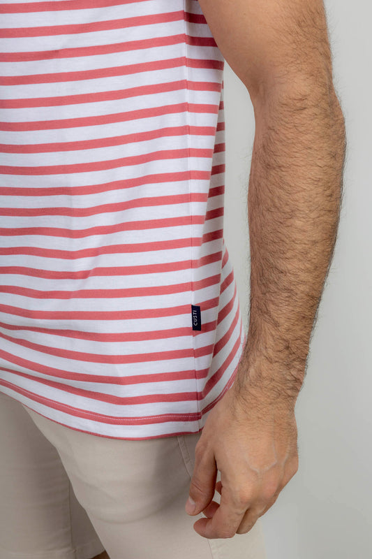 Camiseta Rayas Rojo | Marsella