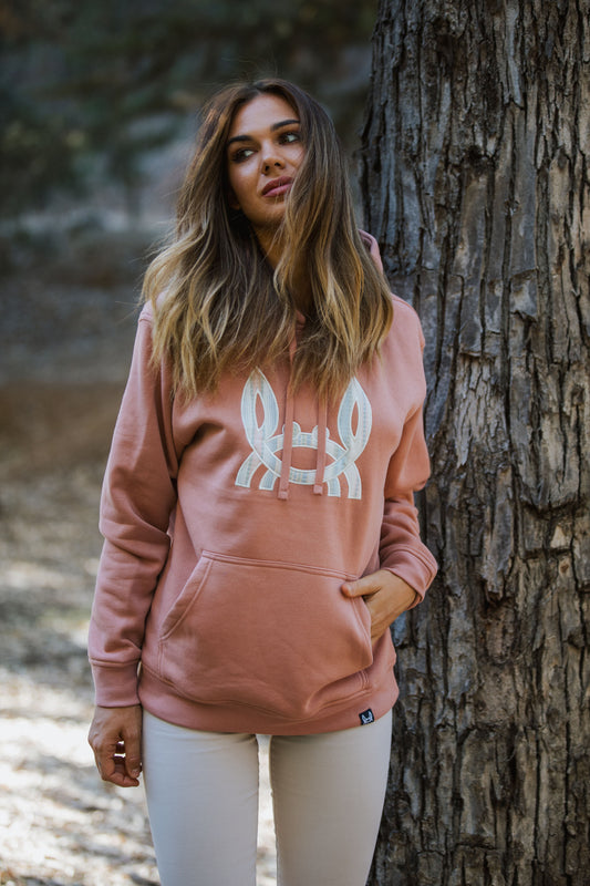 Sudadera Étnica Rosa