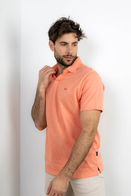 Polo Flamé Salmón | David