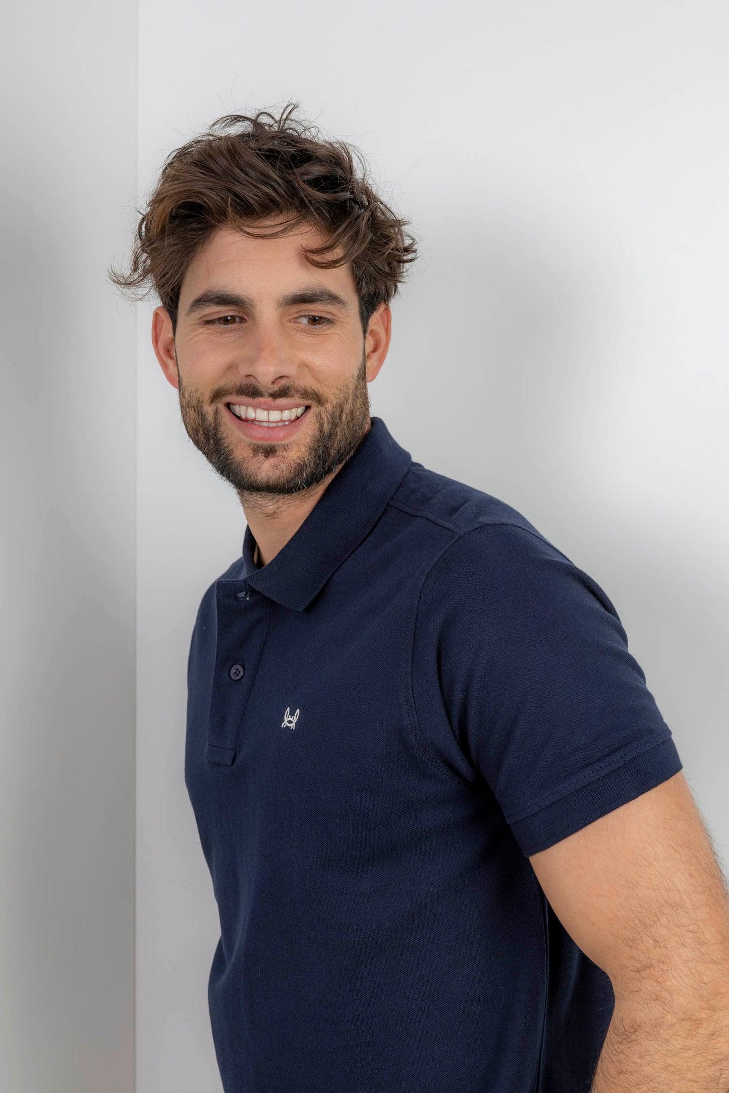 Polo Básico Azul Marino
